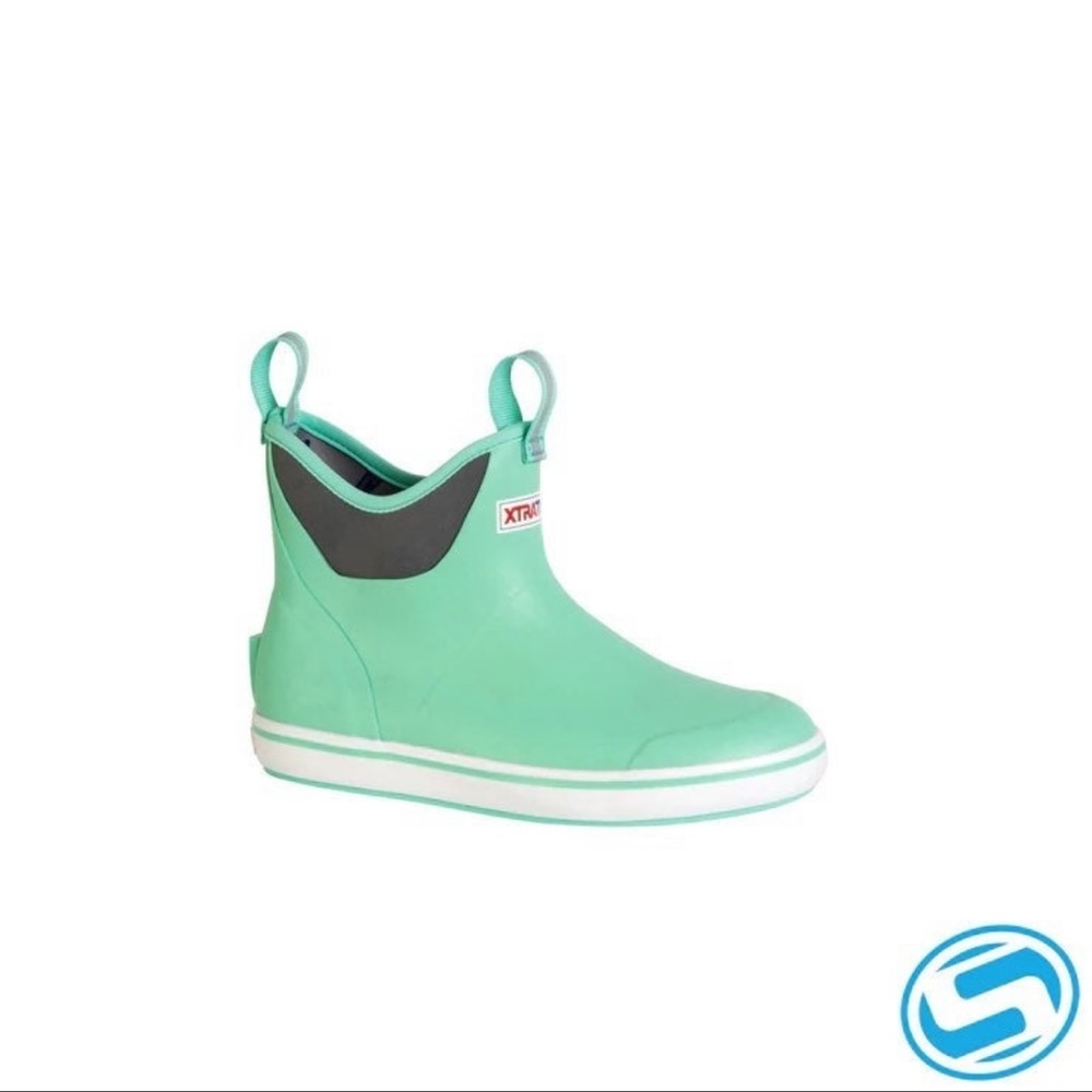 Women's mint green xtratufs